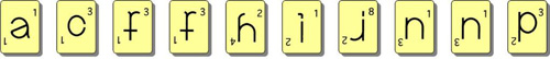 Word Wars I.II.III tiles Word Wars I.II.III tiles